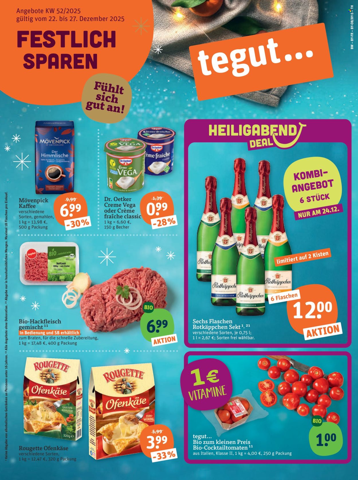 tegut... Prospekte  - 22.12.2025 - 27.12.2025. Seite 3