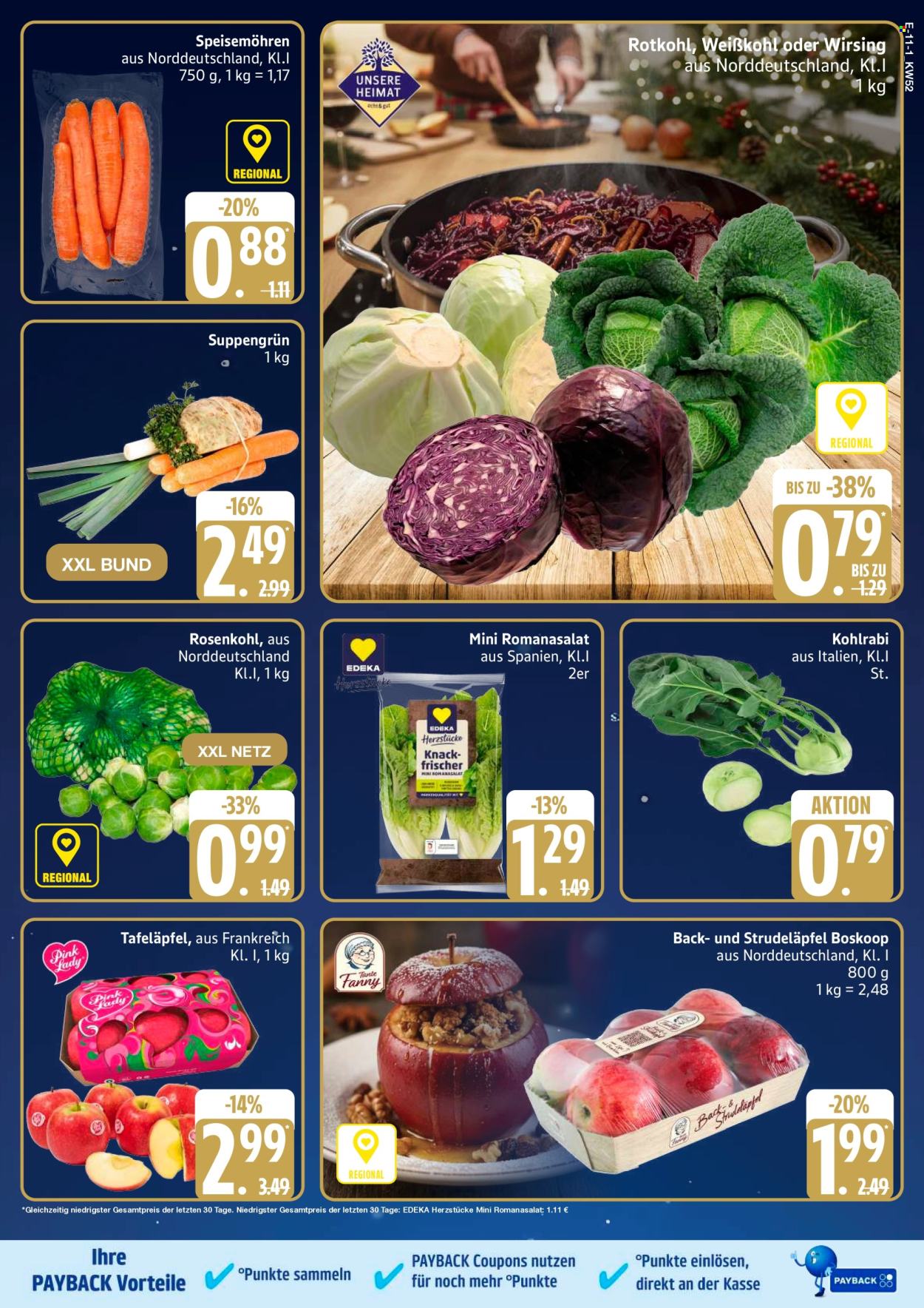 Edeka Prospekte  - 22.12.2025 - 27.12.2025. Seite 13