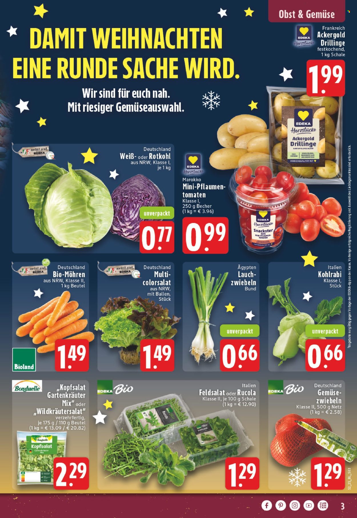 Edeka Prospekte  - 22.12.2025 - 27.12.2025. Seite 3