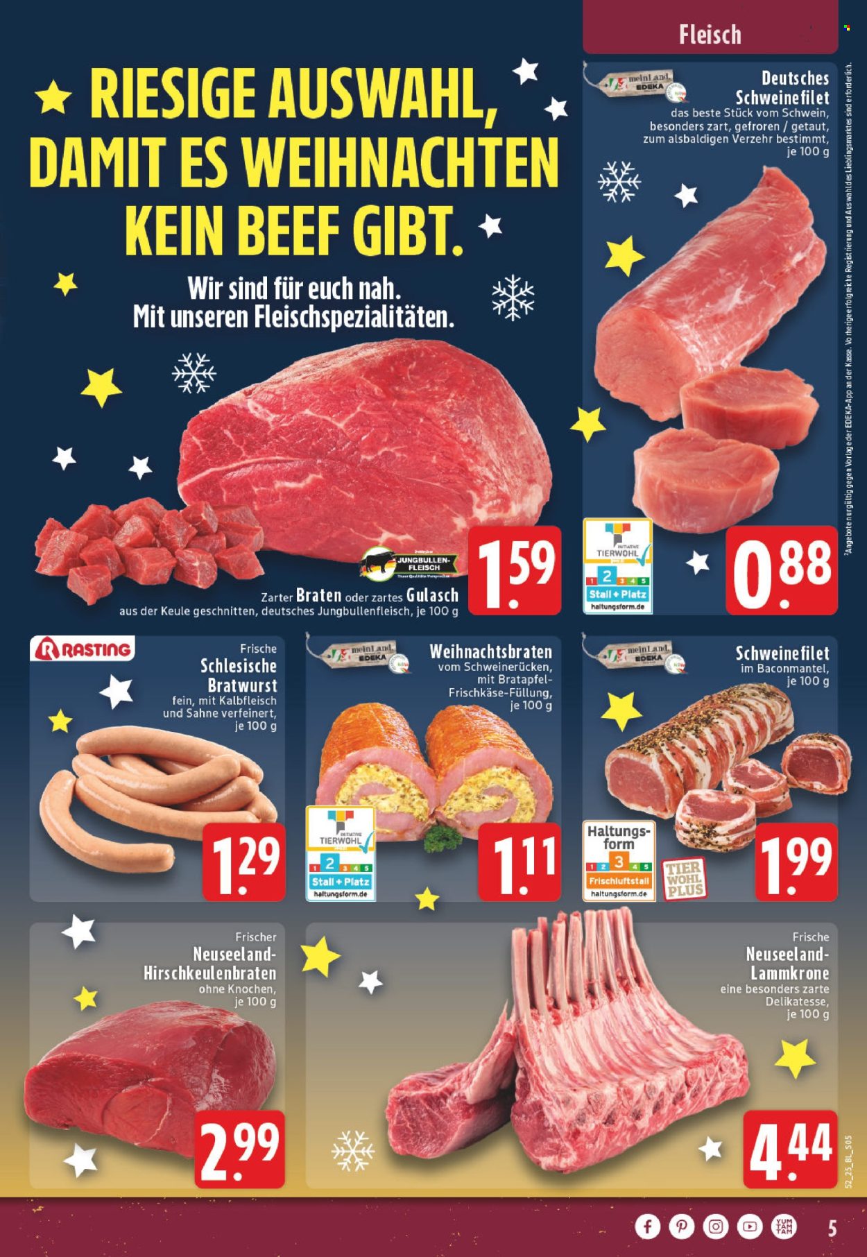 Edeka Prospekte  - 22.12.2025 - 27.12.2025. Seite 5