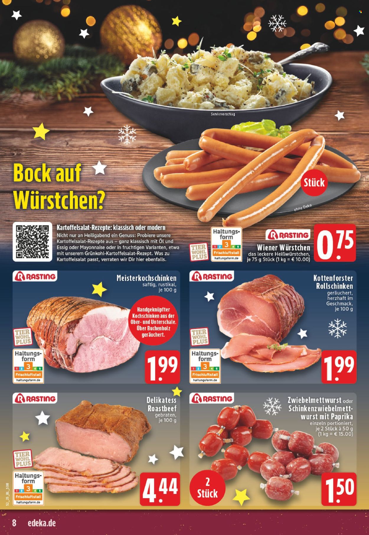 Edeka Prospekte  - 22.12.2025 - 27.12.2025. Seite 8