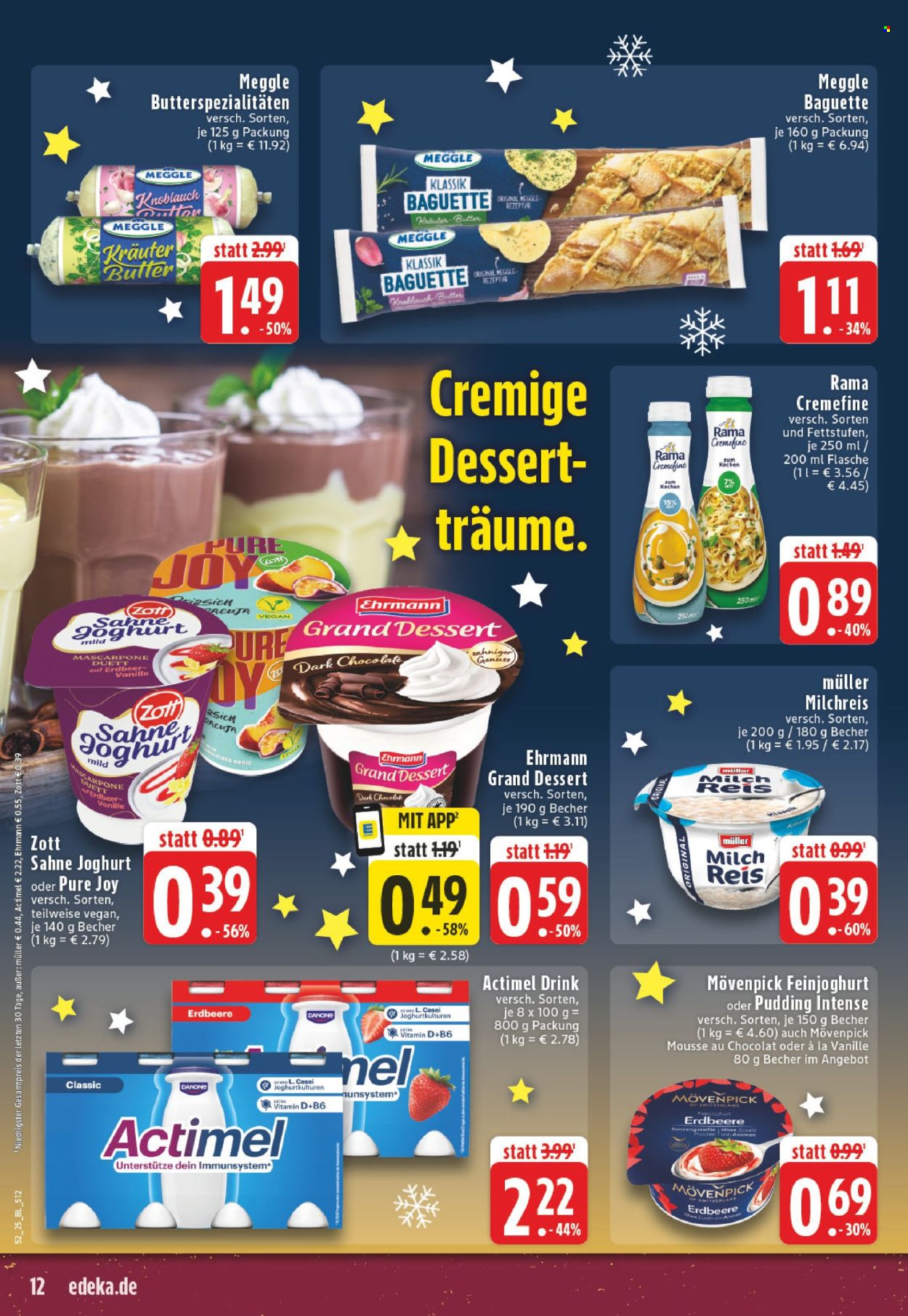 Edeka Prospekte  - 22.12.2025 - 27.12.2025. Seite 12