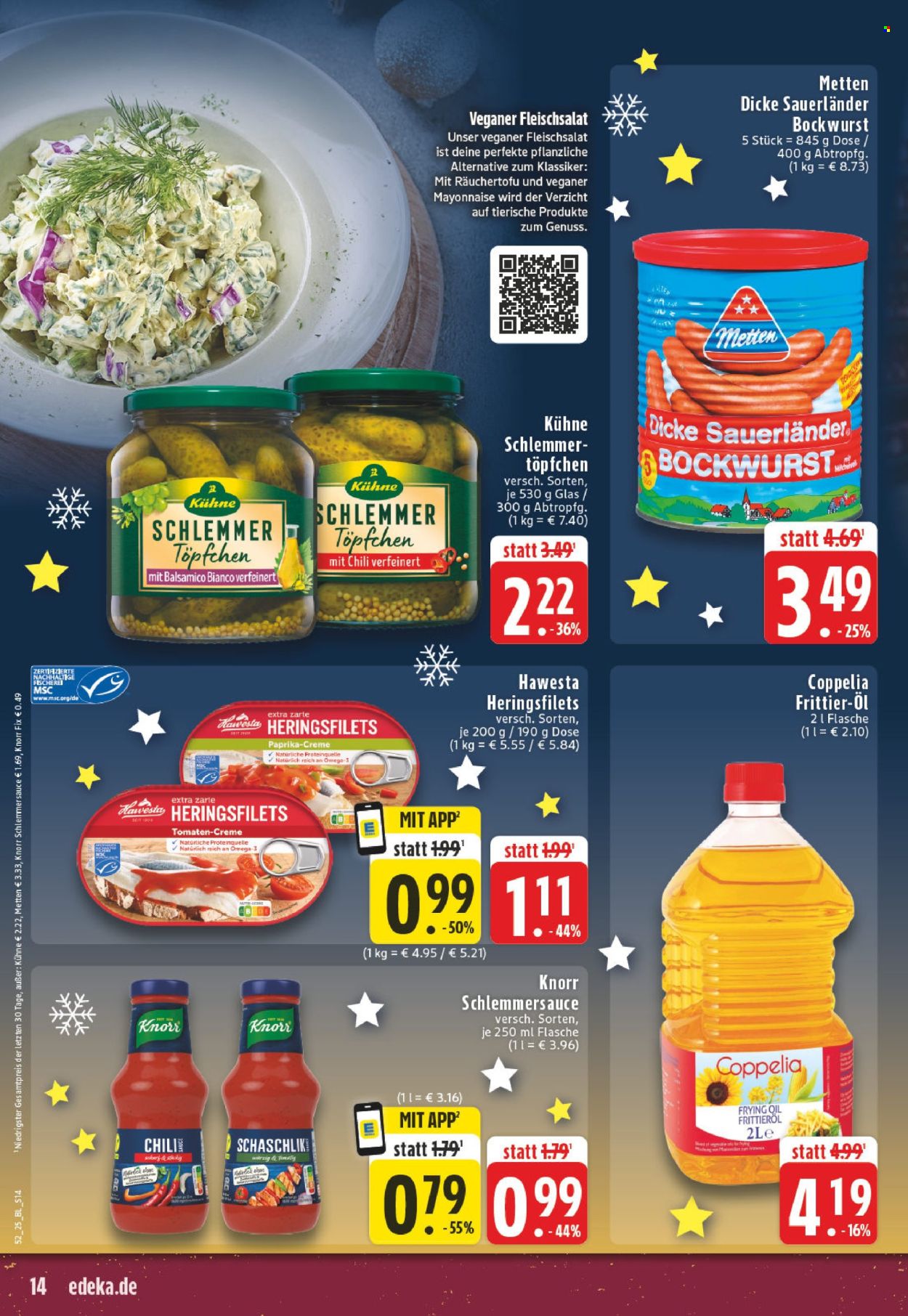 Edeka Prospekte  - 22.12.2025 - 27.12.2025. Seite 14