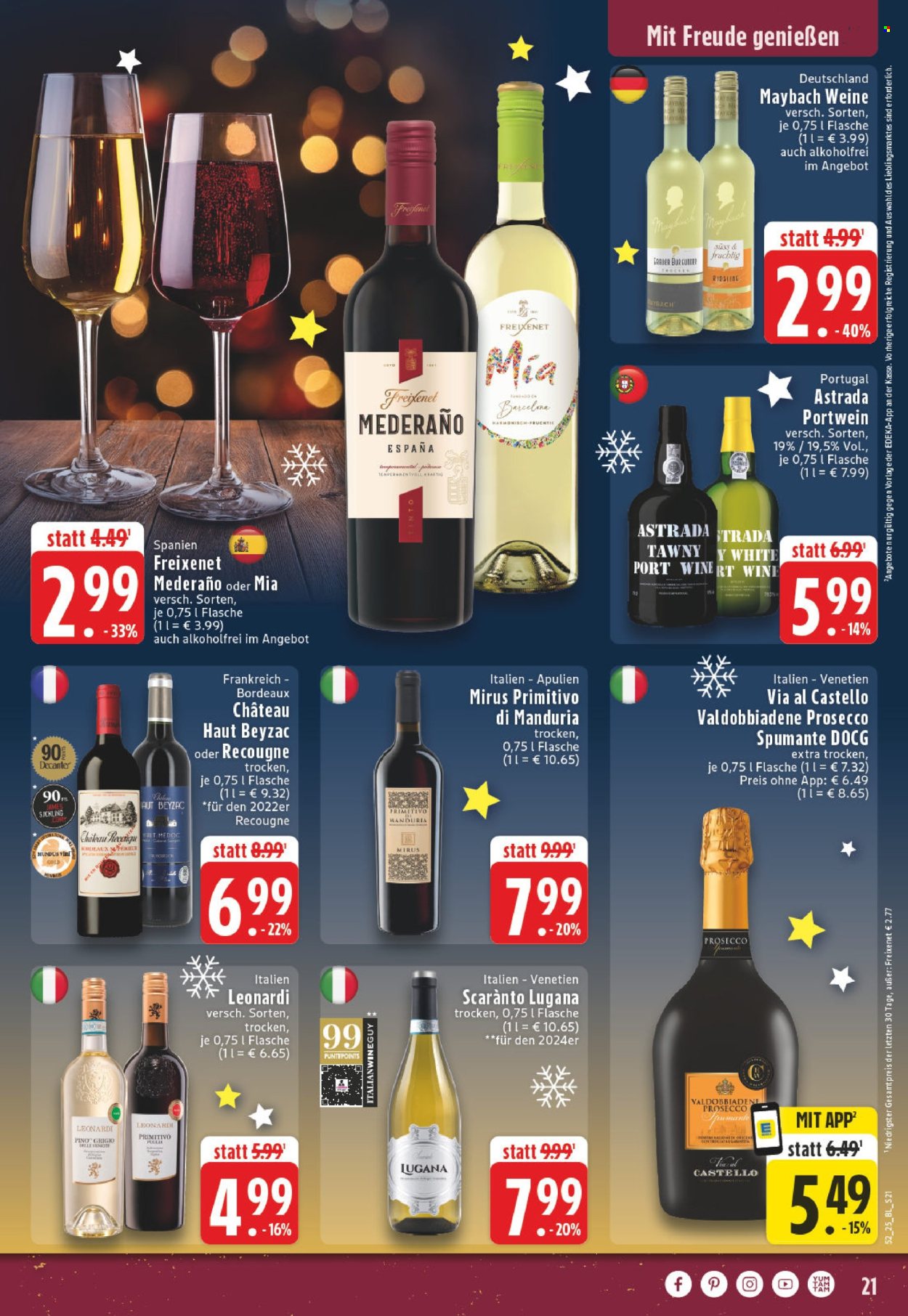 Edeka Prospekte  - 22.12.2025 - 27.12.2025. Seite 21