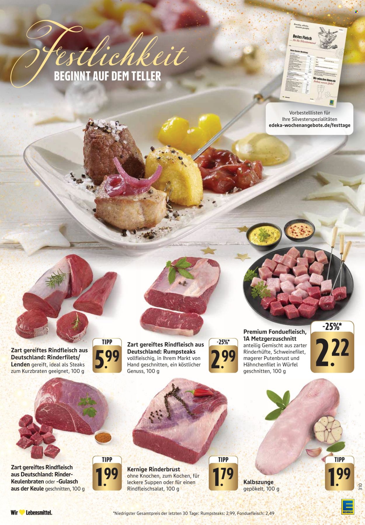 Edeka Prospekte  - 22.12.2025 - 27.12.2025. Seite 10