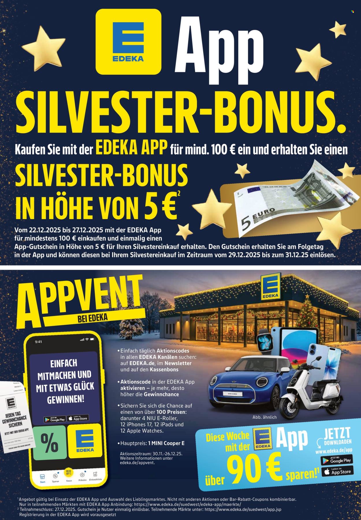 Edeka Prospekte  - 22.12.2025 - 27.12.2025. Seite 30