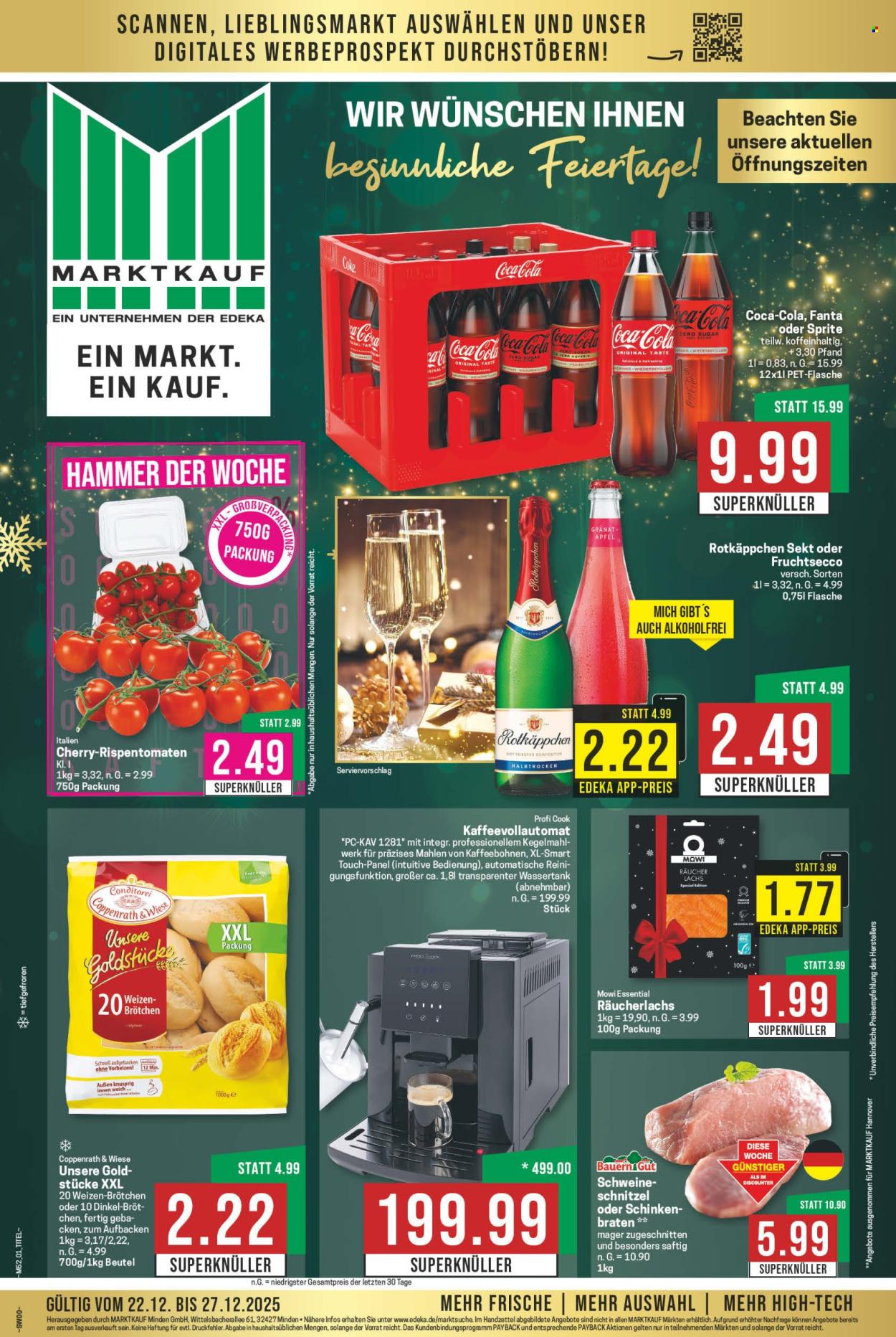 Marktkauf Prospekte  - 22.12.2025 - 27.12.2025. Seite 1