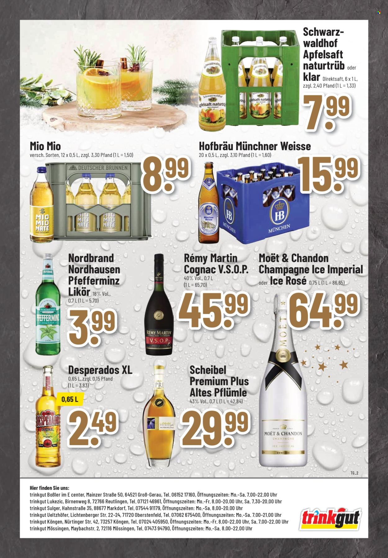 Edeka Getränkemarkt Prospekte  - 22.12.2025 - 27.12.2025. Seite 2