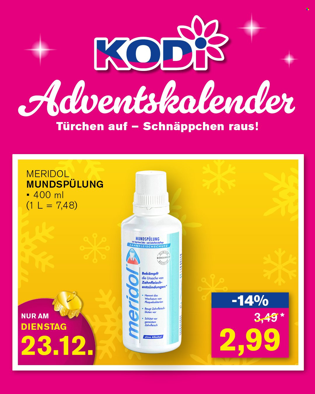 KODi Prospekte  - 22.12.2025 - 24.12.2025. Seite 2
