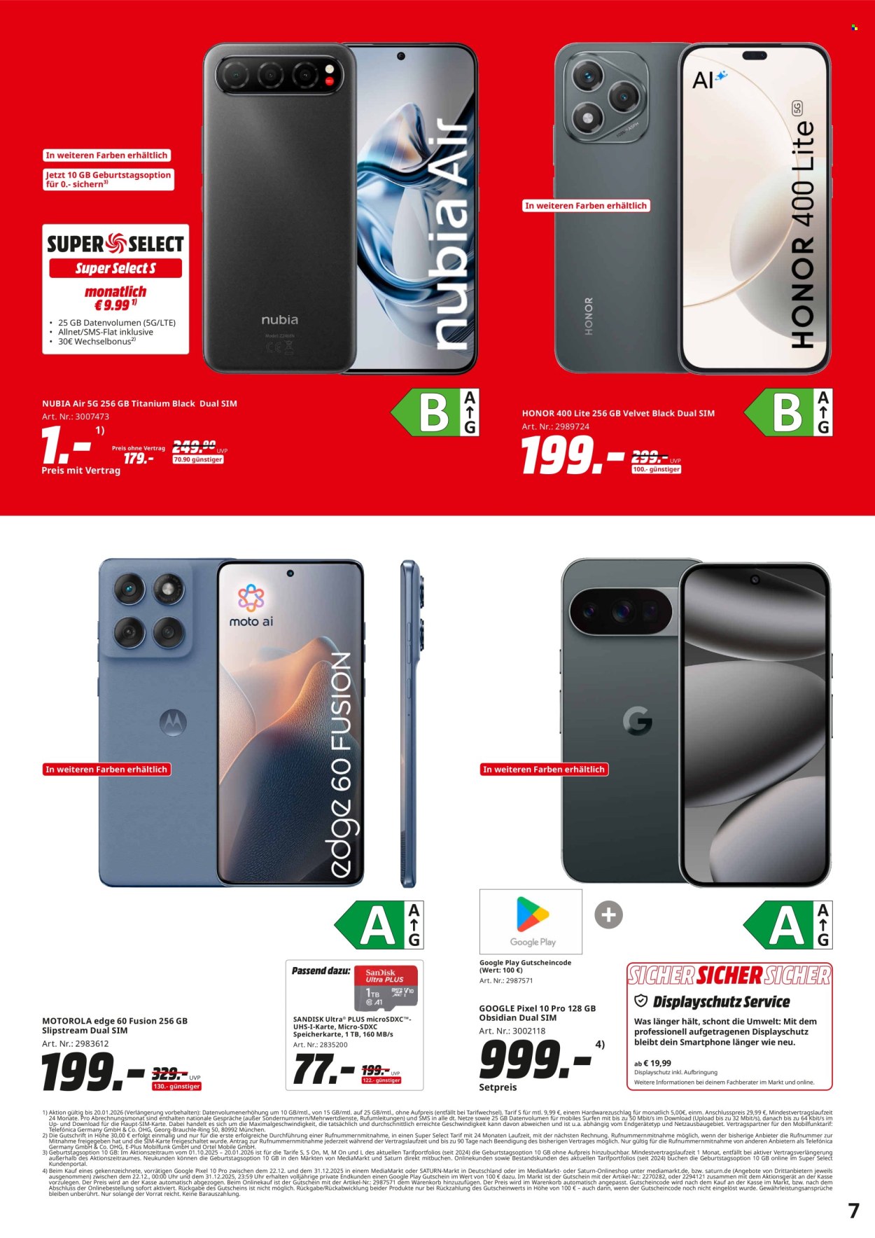 MediaMarkt Prospekte  - 22.12.2025 - 31.12.2025. Seite 7