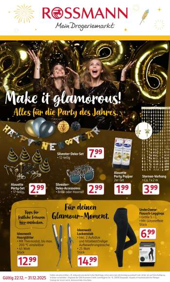 Prospekte Rossmann - 22.12.2025 - 31.12.2025.