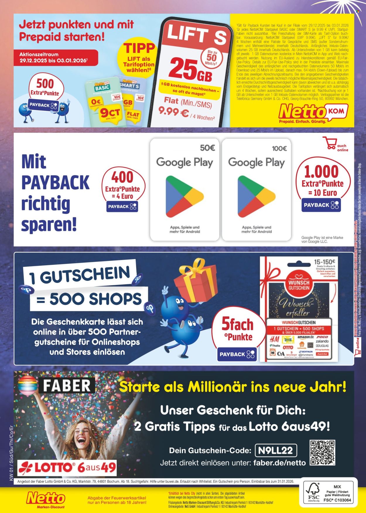 Netto Marken-Discount Prospekte  - 29.12.2025 - 3.01.2026. Seite 33