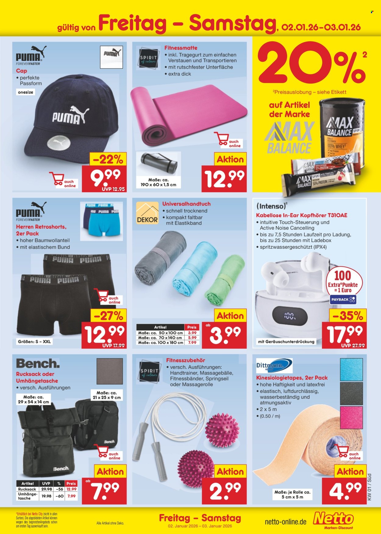 Netto Marken-Discount Prospekte  - 29.12.2025 - 3.01.2026. Seite 43
