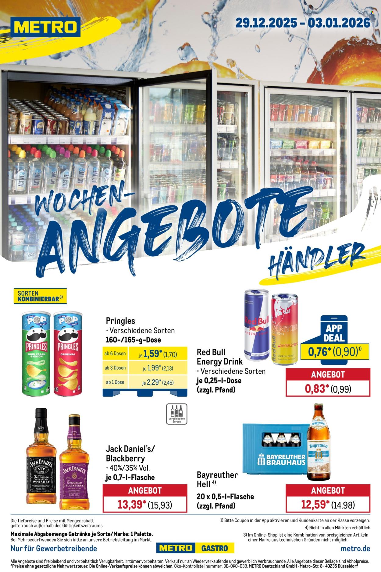 Metro Prospekte  - 29.12.2025 - 3.01.2026. Seite 1