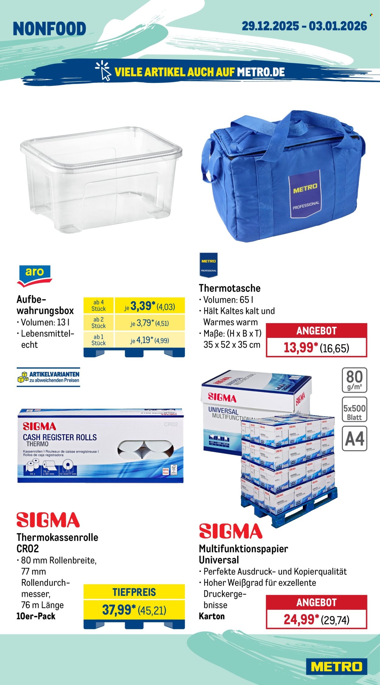 Metro Prospekte  - 29.12.2025 - 3.01.2026. Seite 19