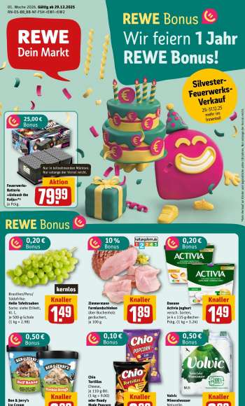 Prospekte REWE - 29.12.2025 - 4.01.2026.