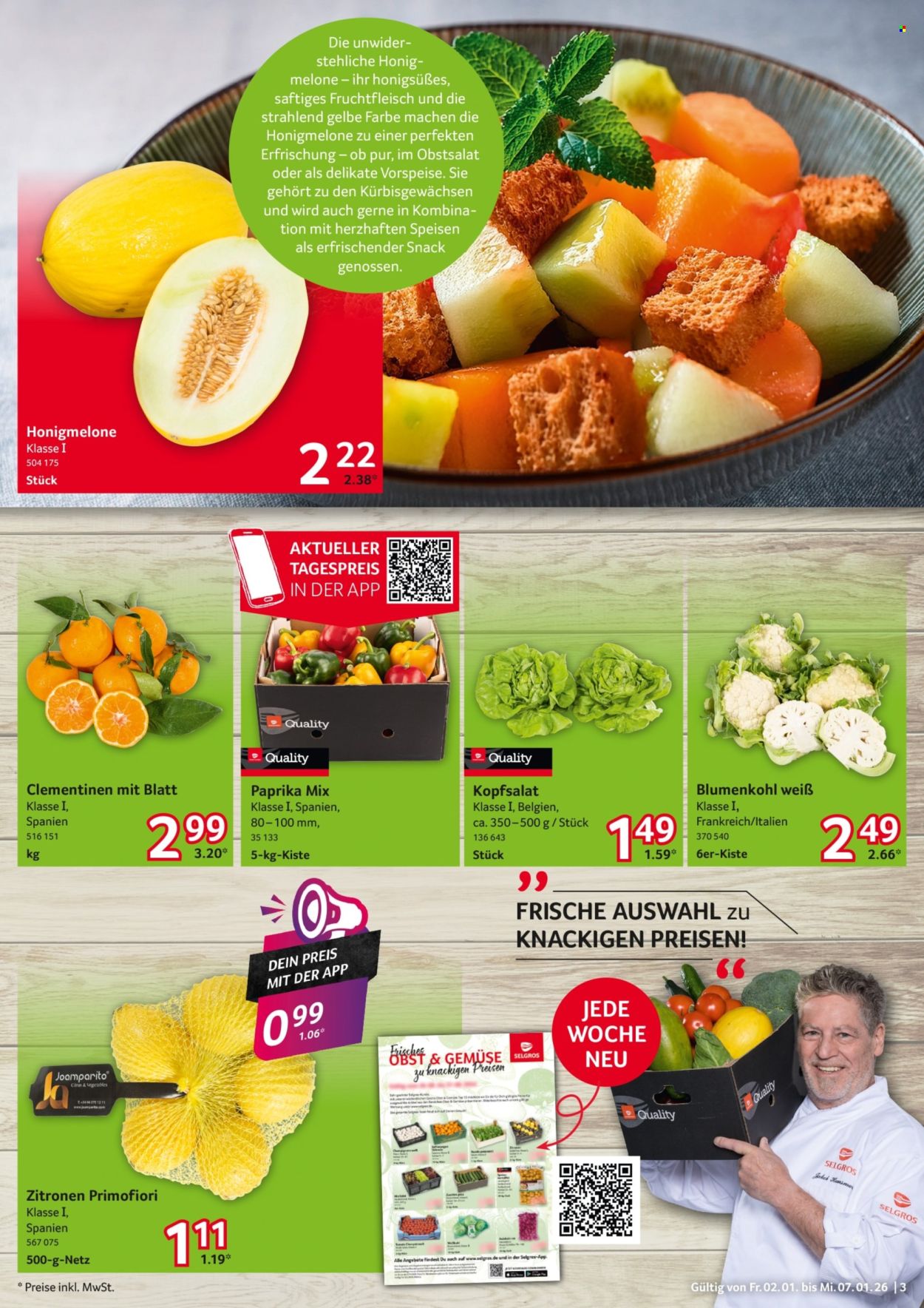 Selgros Prospekte  - 2.01.2026 - 7.01.2026. Seite 3