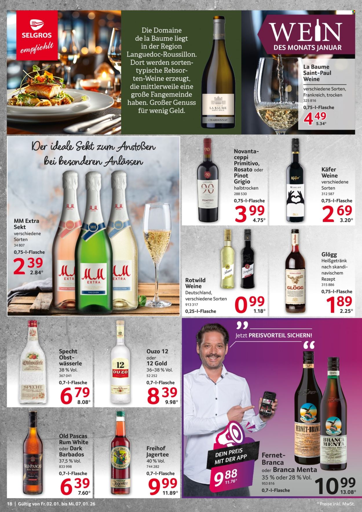 Selgros Prospekte  - 2.01.2026 - 7.01.2026. Seite 18