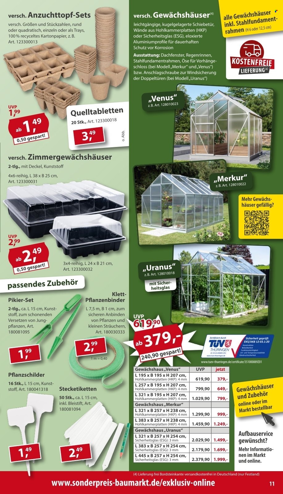 Sonderpreis-Baumarkt Prospekte  - 3.01.2026 - 9.01.2026. Seite 11