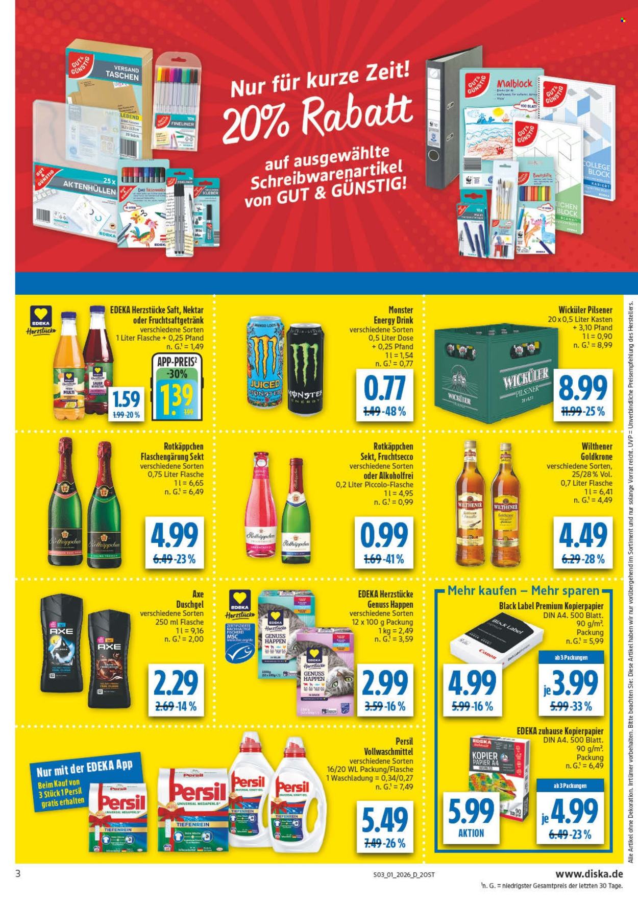 Diska Prospekte  - 29.12.2025 - 3.01.2026. Seite 3