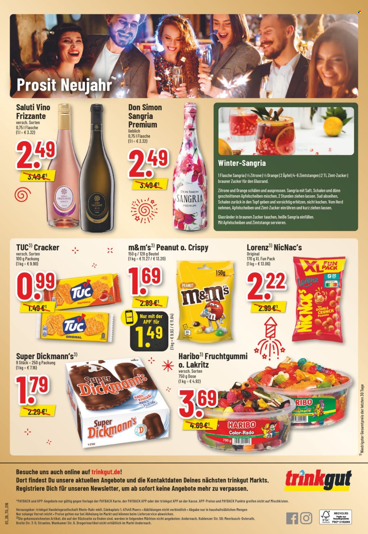 trinkgut Prospekte  - 29.12.2025 - 3.01.2026. Seite 18