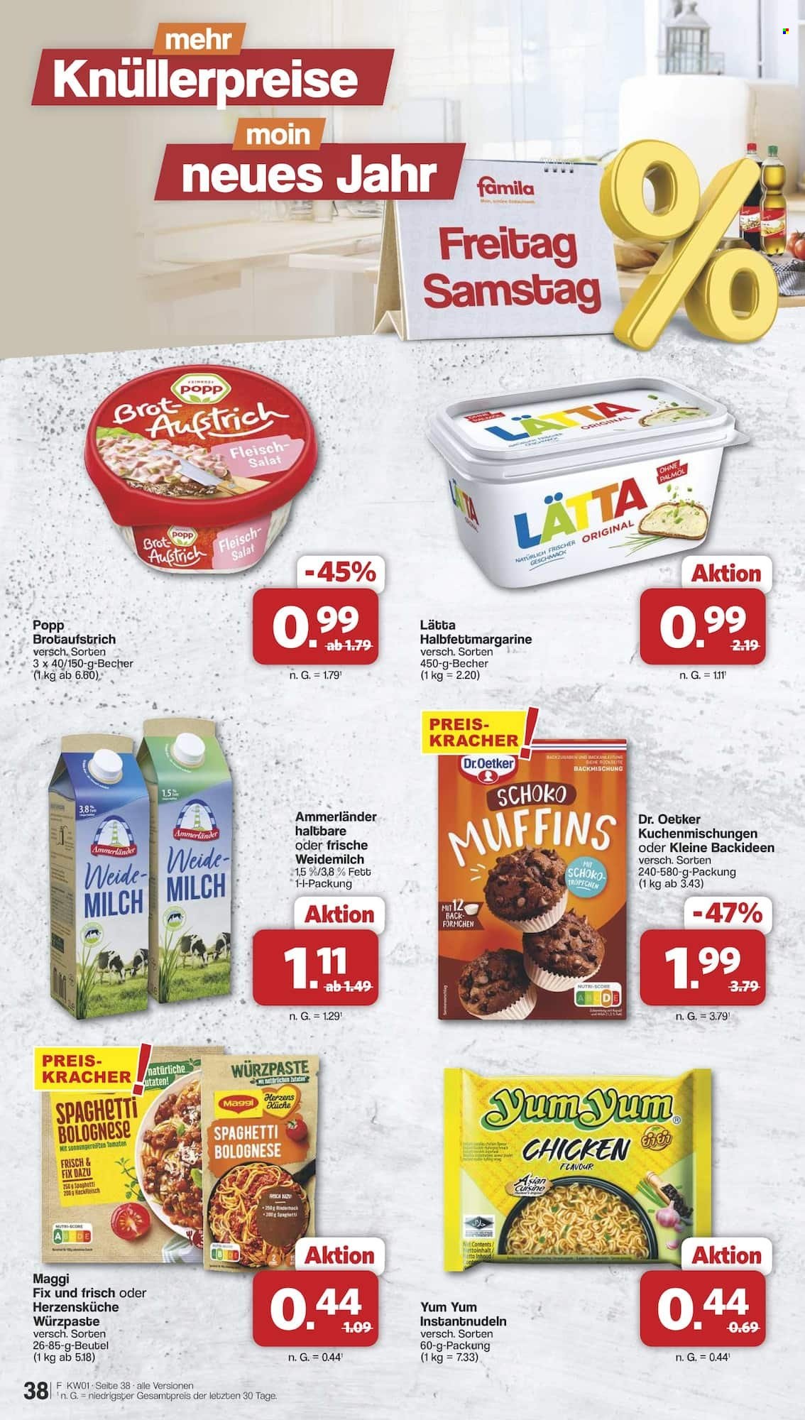famila Prospekte  - 29.12.2025 - 3.01.2026. Seite 40