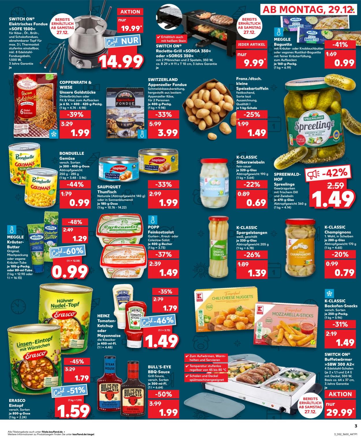 Kaufland Prospekte  - 29.12.2025 - 31.12.2025. Seite 3