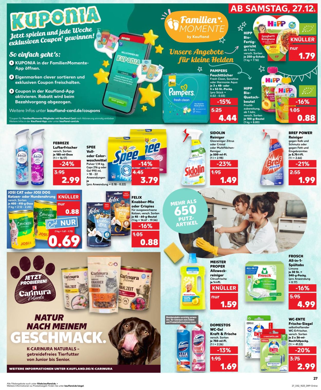 Kaufland Prospekte  - 29.12.2025 - 31.12.2025. Seite 27
