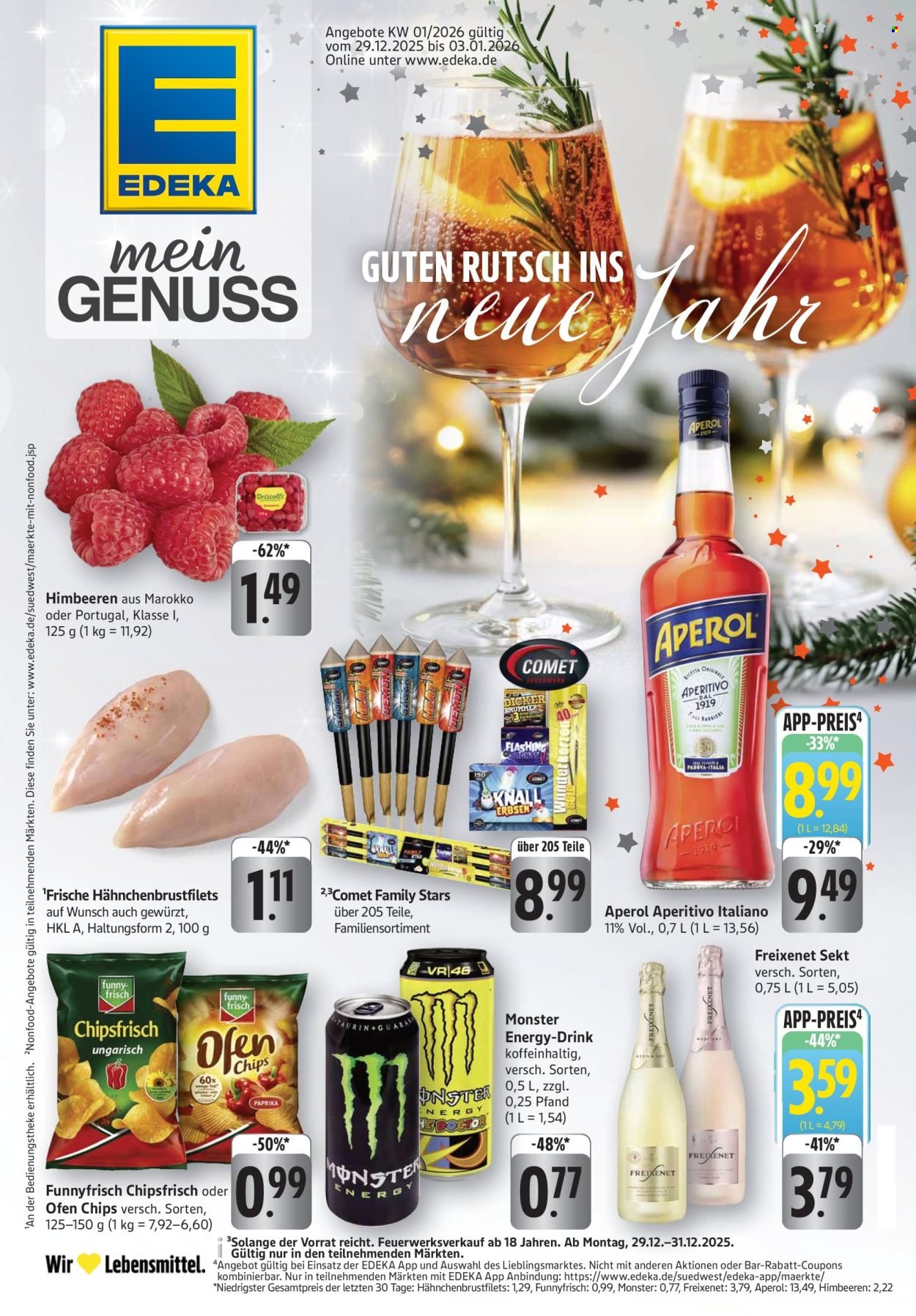 Edeka Prospekte  - 29.12.2025 - 3.01.2026. Seite 1
