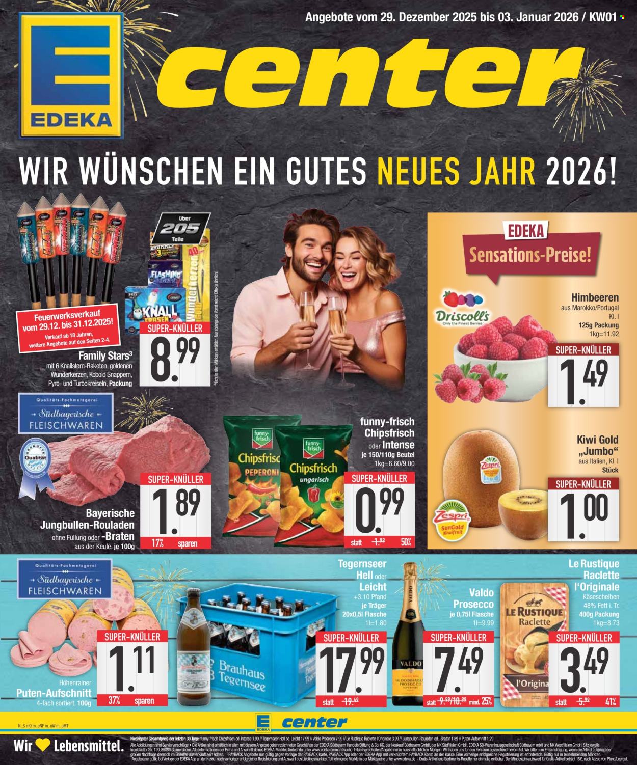 Edeka Prospekte  - 29.12.2025 - 3.01.2026. Seite 1