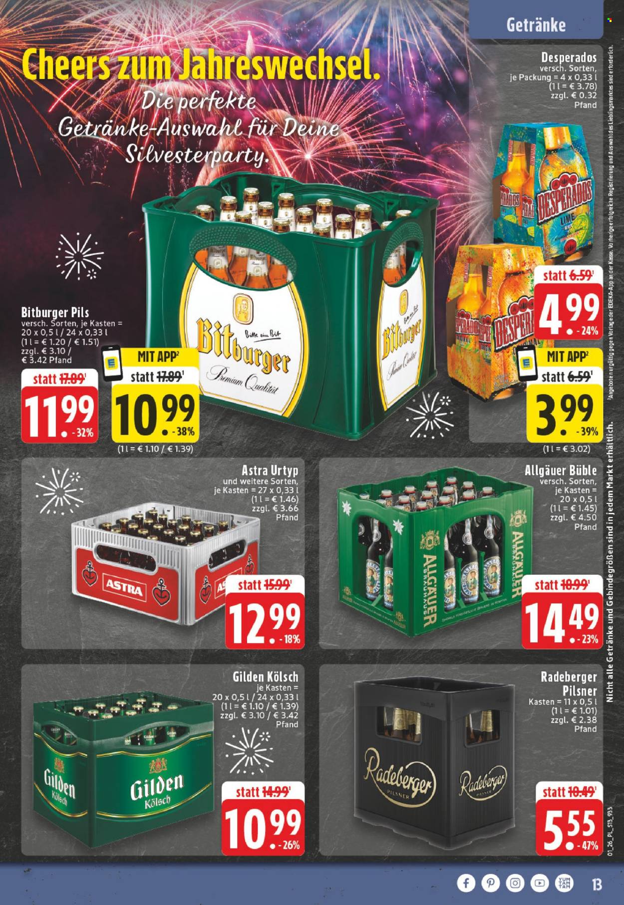 Edeka Prospekte  - 29.12.2025 - 3.01.2026. Seite 13