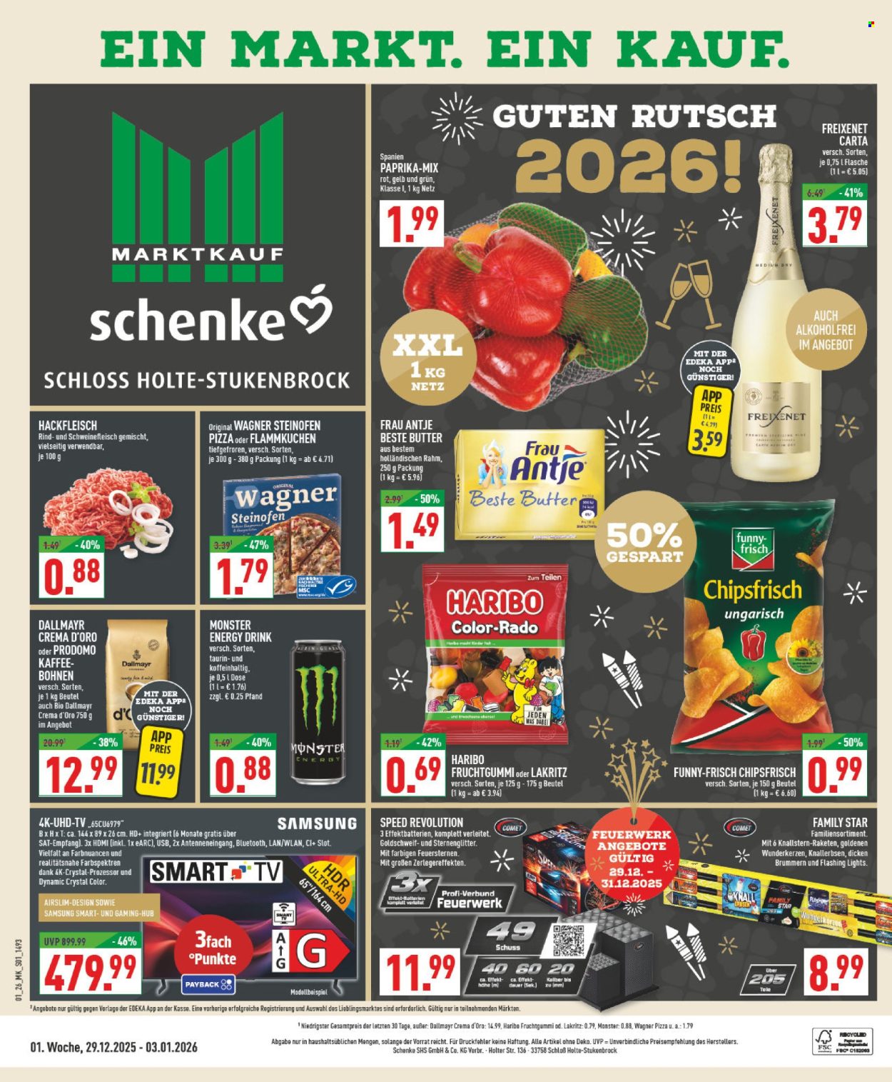 Marktkauf Prospekte  - 29.12.2025 - 3.01.2026. Seite 1