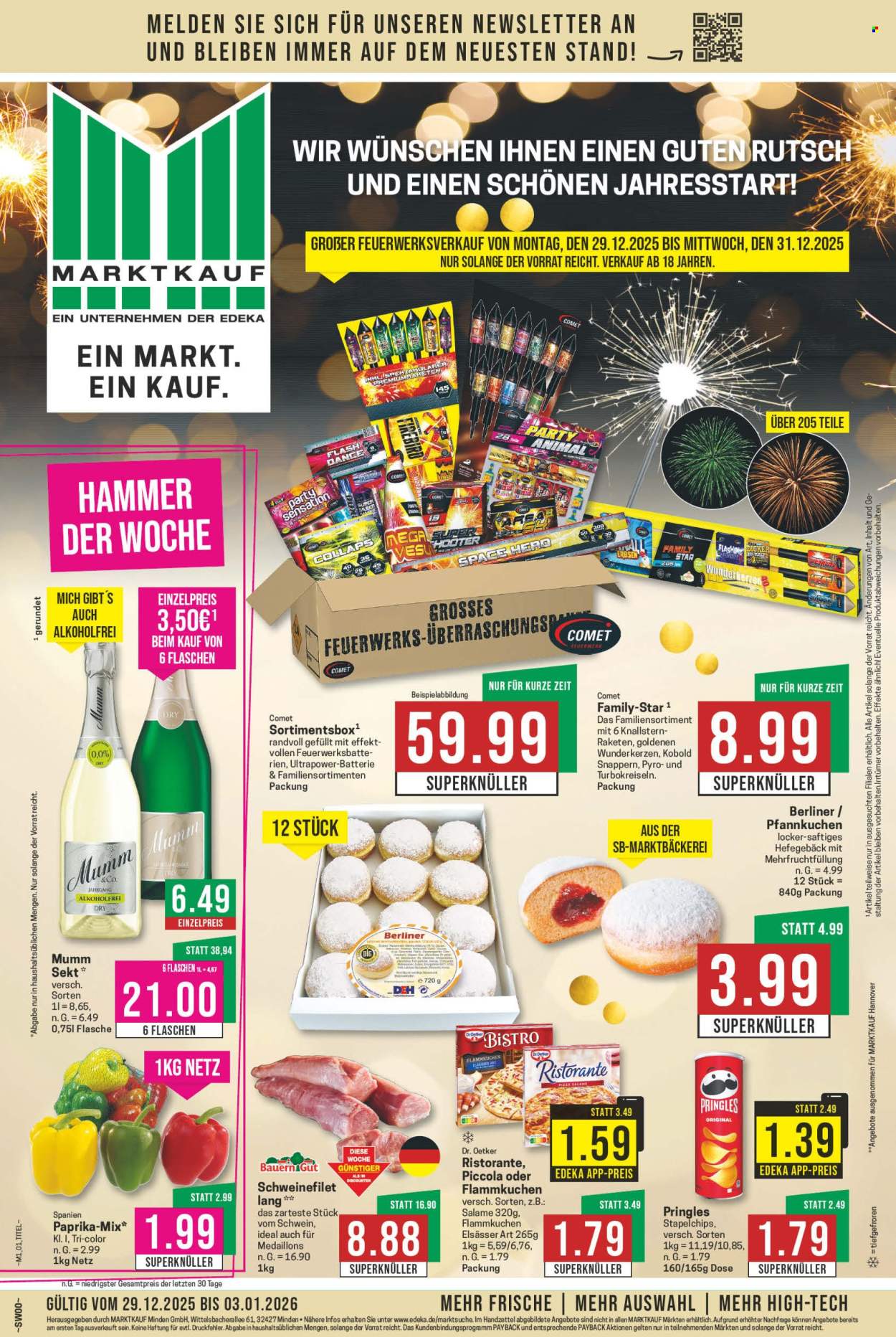 Marktkauf Prospekte  - 29.12.2025 - 3.01.2026. Seite 1