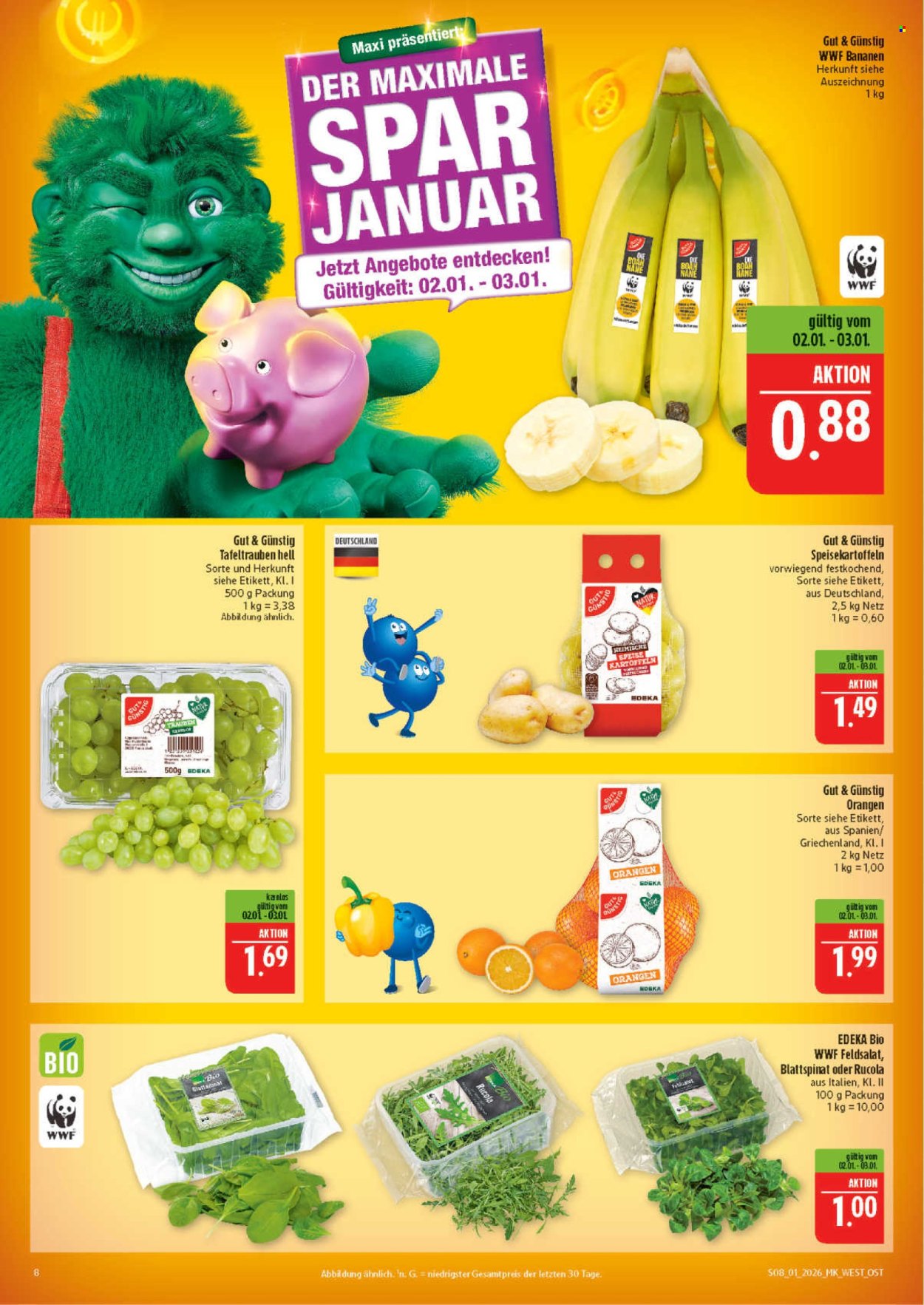 Marktkauf Prospekte  - 29.12.2025 - 3.01.2026. Seite 8