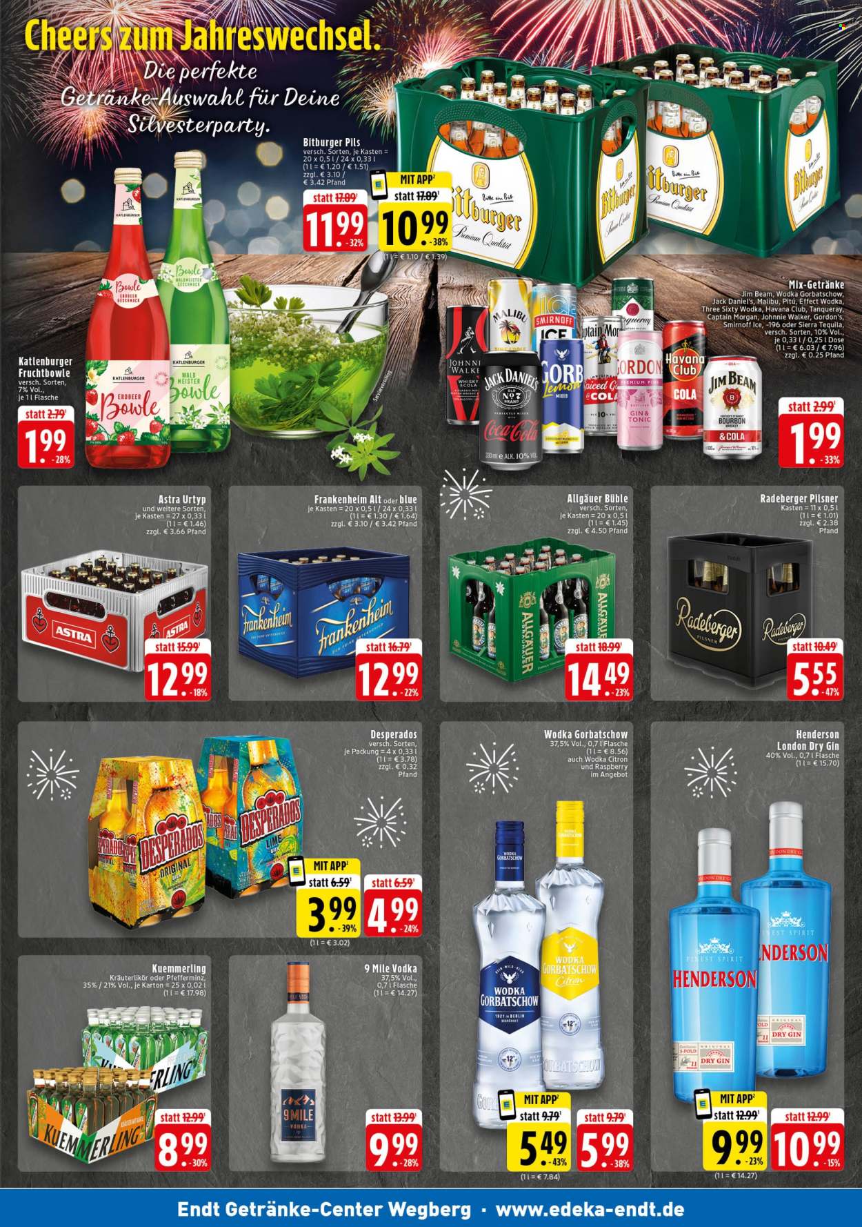 Edeka Getränkemarkt Prospekte  - 29.12.2025 - 3.01.2026. Seite 3