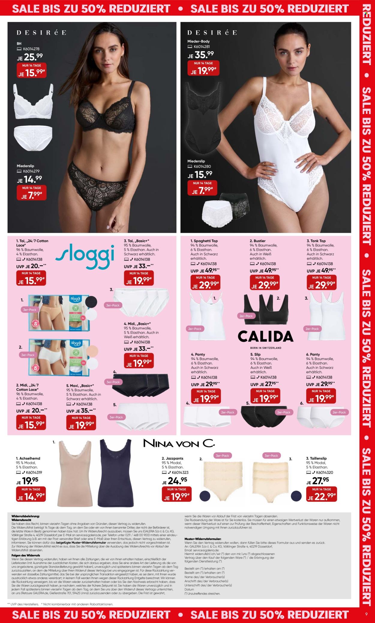 GALERIA Karstadt Kaufhof Prospekte  - 29.12.2025 - 11.01.2026. Seite 9