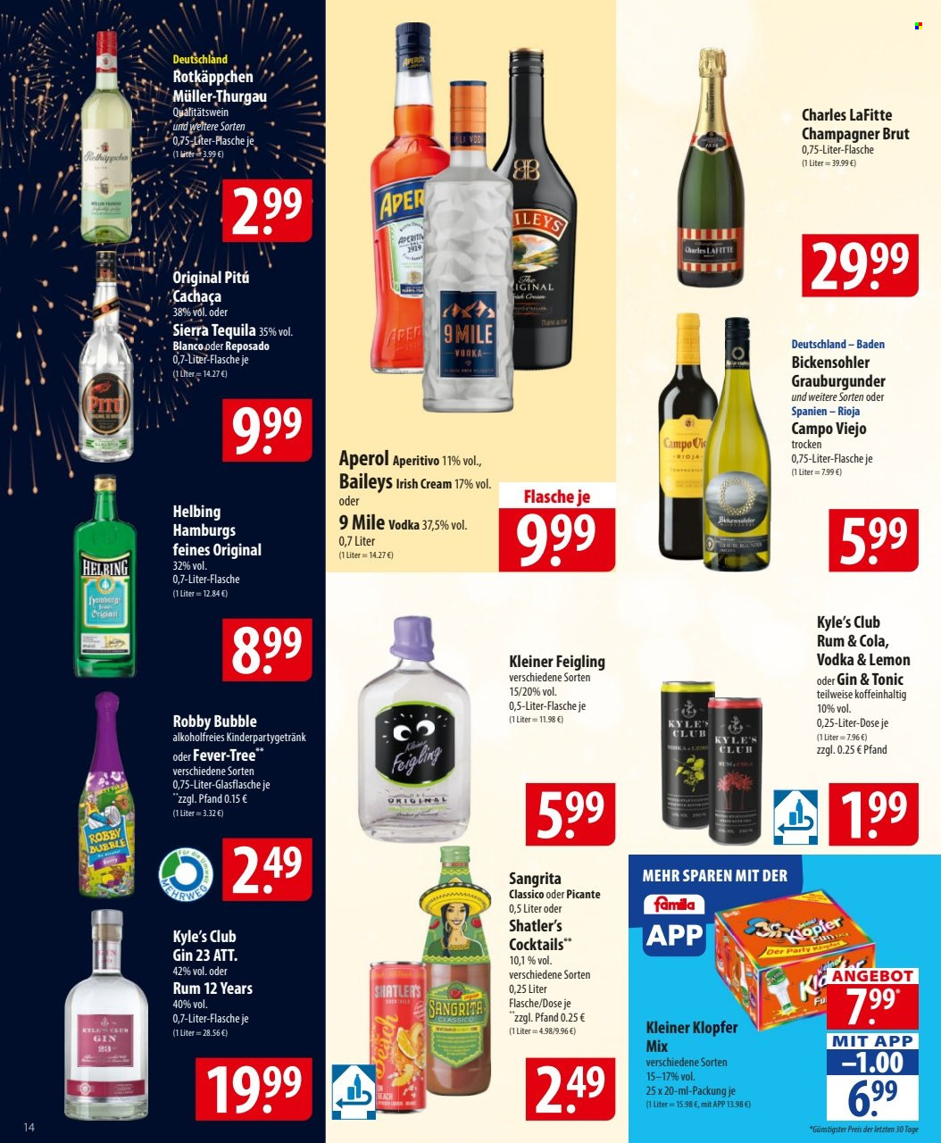 famila Prospekte  - 29.12.2025 - 3.01.2026. Seite 14