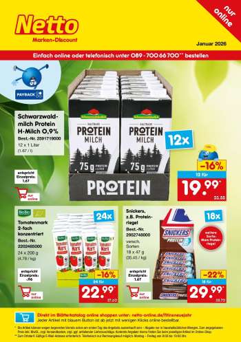 Prospekte Netto Marken-Discount - 30.12.2025 - 31.01.2026.