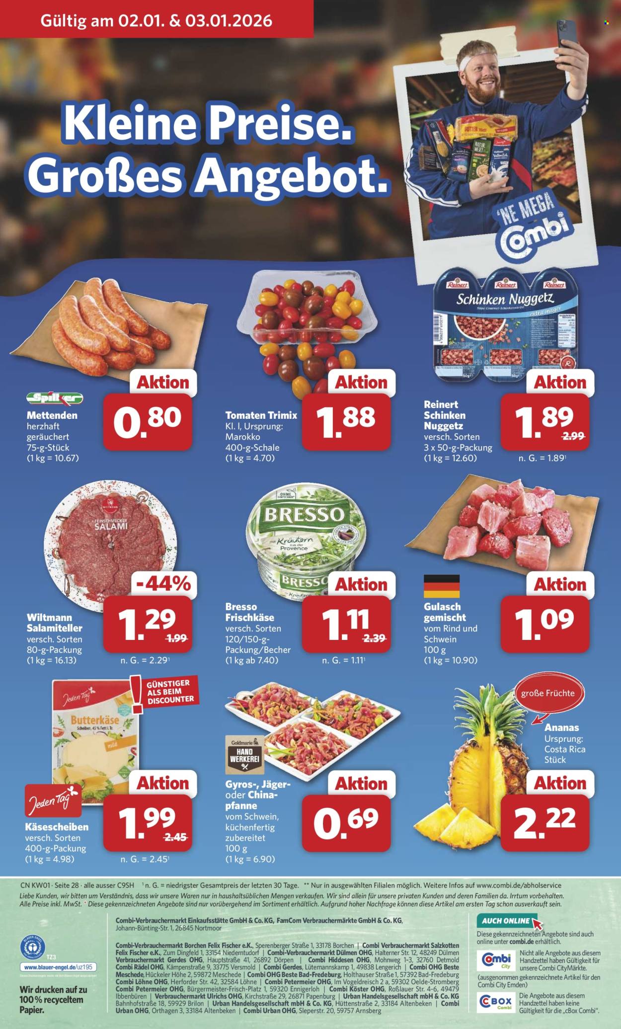 Combi Prospekte  - 29.12.2025 - 3.01.2026. Seite 30