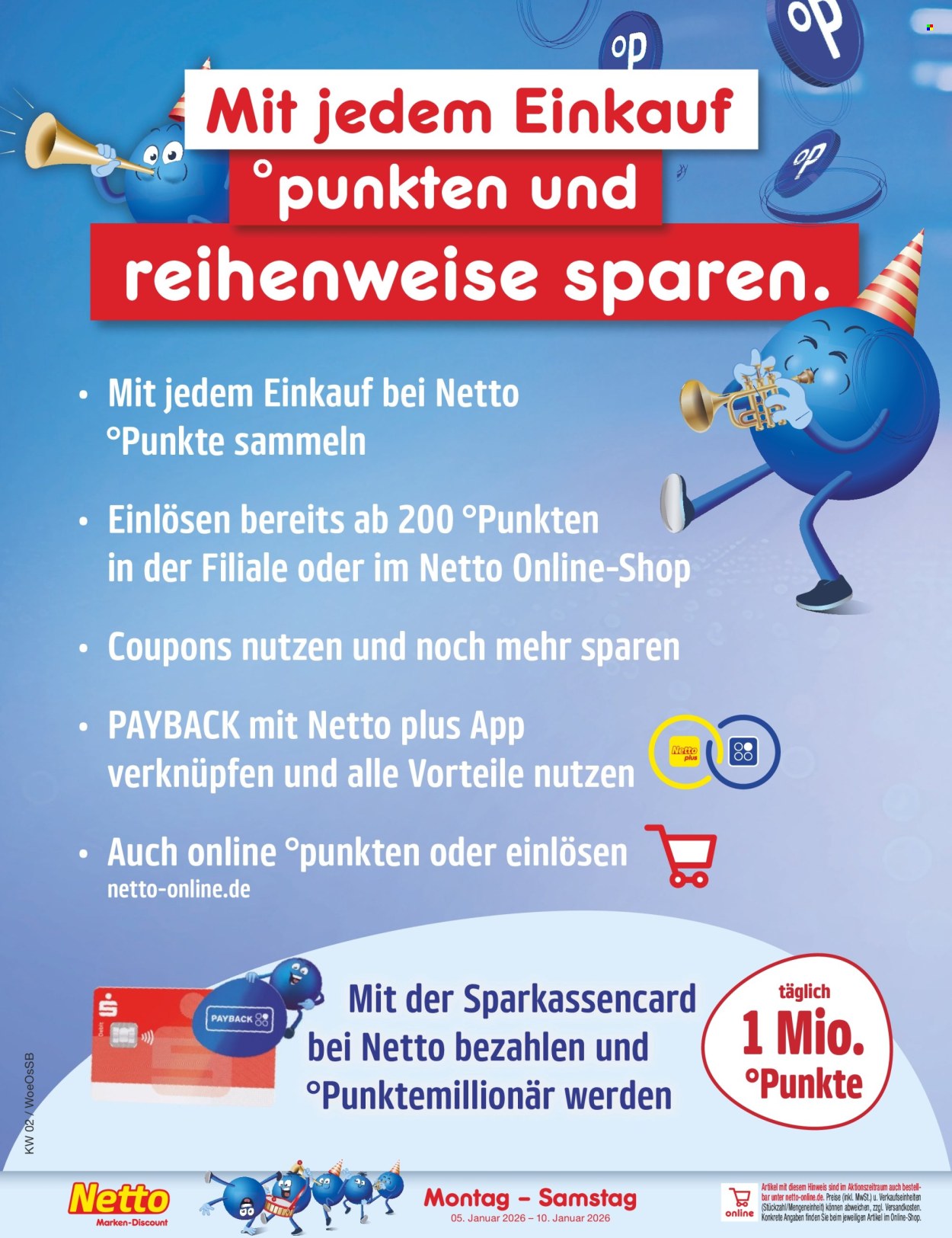Netto Marken-Discount Prospekte  - 5.01.2026 - 10.01.2026. Seite 2
