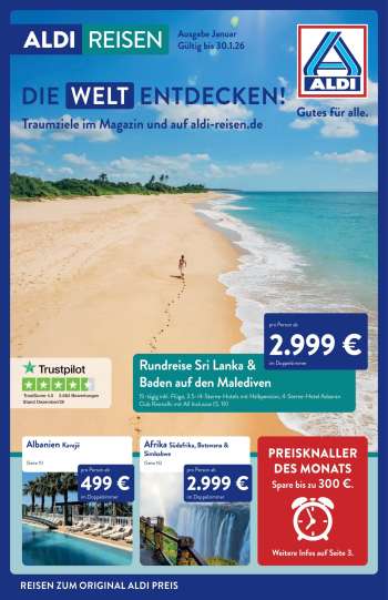 Prospekte ALDI Nord - 1.01.2026 - 30.01.2026.