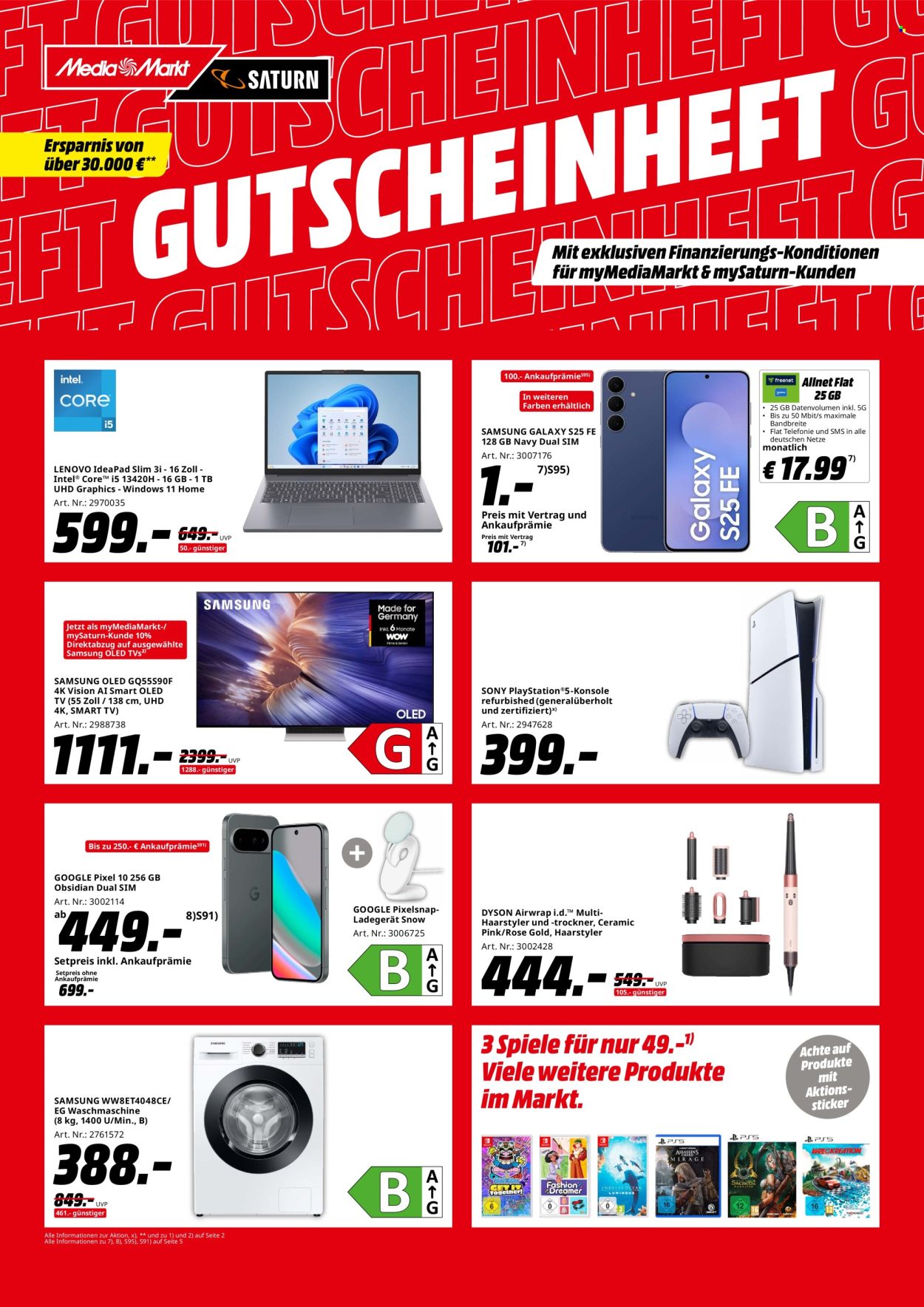 MediaMarkt Prospekte  - 2.01.2026 - 19.01.2026. Seite 1