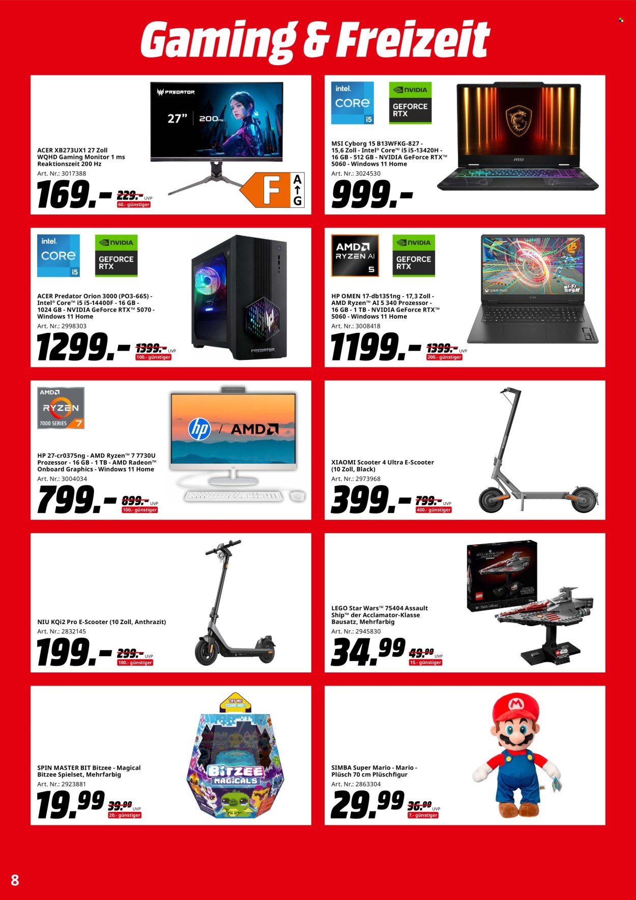 MediaMarkt Prospekte  - 2.01.2026 - 19.01.2026. Seite 8