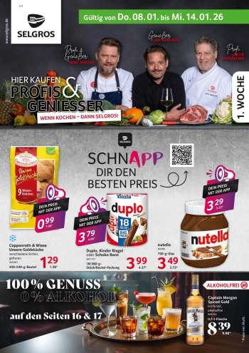Prospekte Selgros - 8.01.2026 - 14.01.2026.