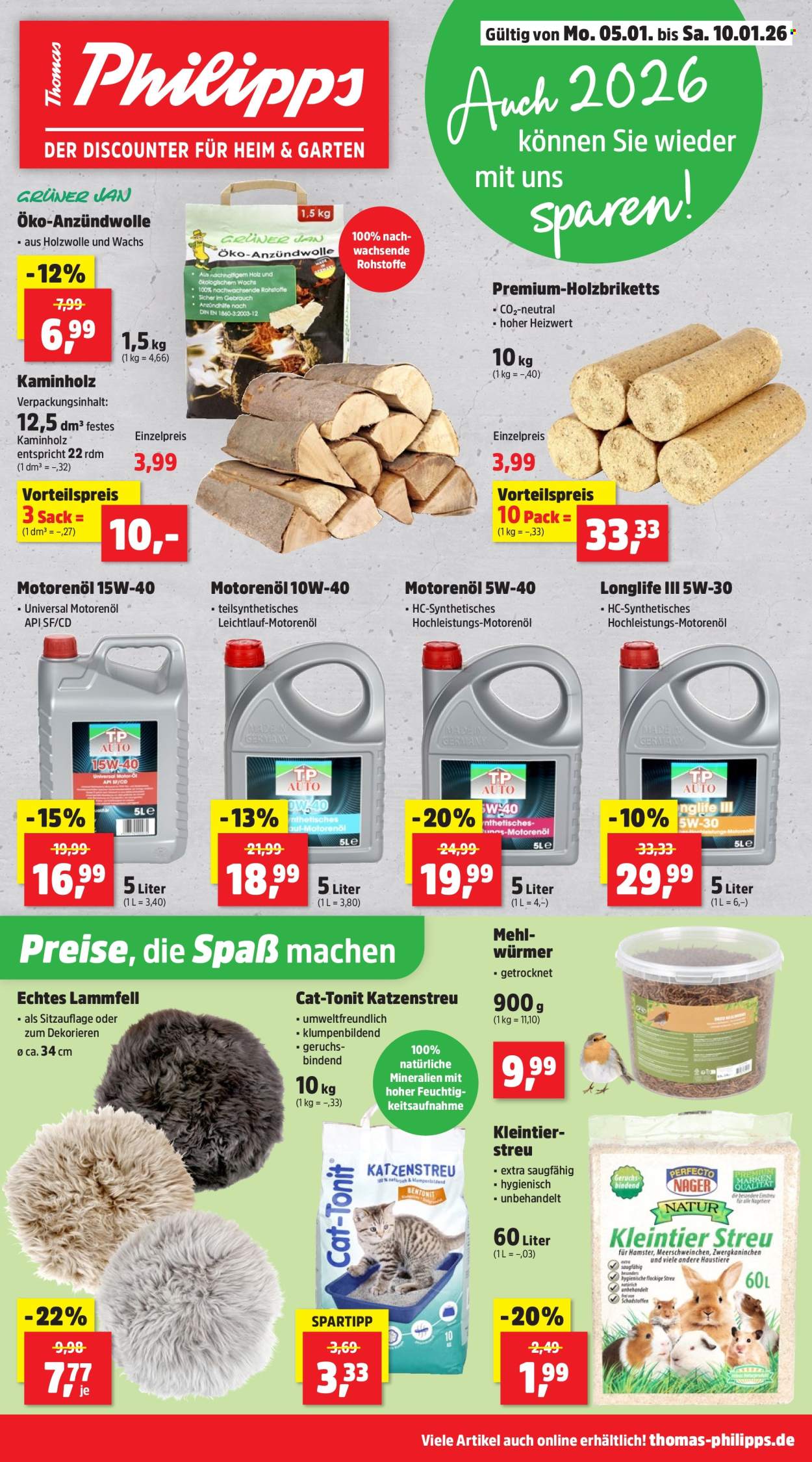 Thomas Philipps Prospekte  - 5.01.2026 - 10.01.2026. Seite 1