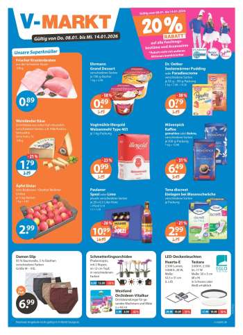Prospekte V-Markt - 8.01.2026 - 14.01.2026.
