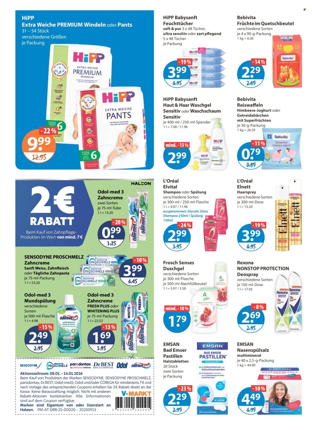 V-Markt Prospekte  - 8.01.2026 - 14.01.2026. Seite 12