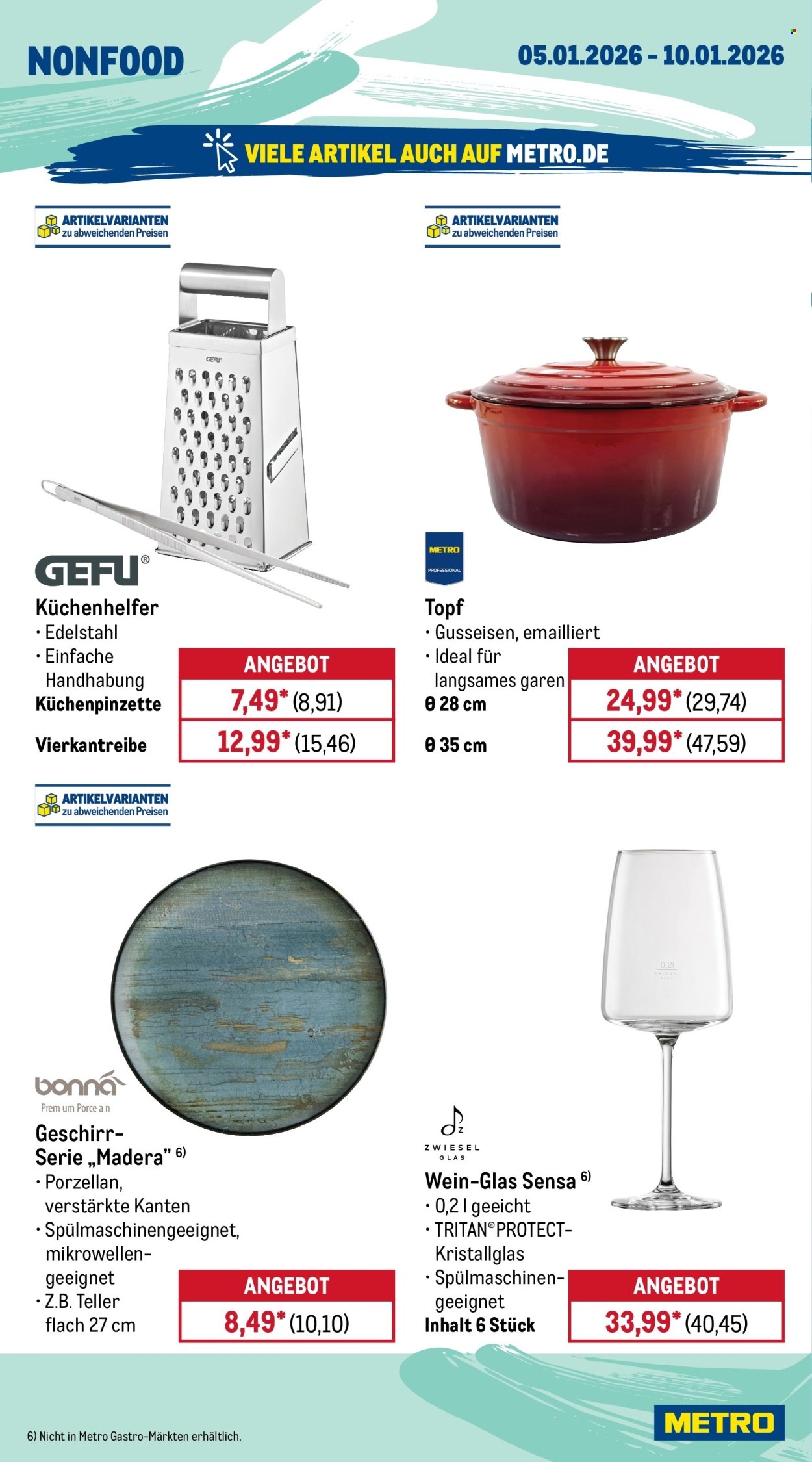 Metro Prospekte  - 5.01.2026 - 10.01.2026. Seite 22