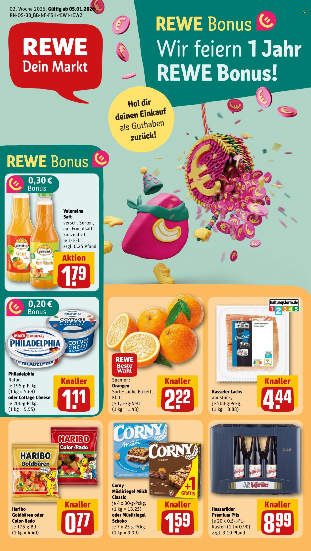 REWE Prospekte  - 5.01.2026 - 10.01.2026. Seite 1