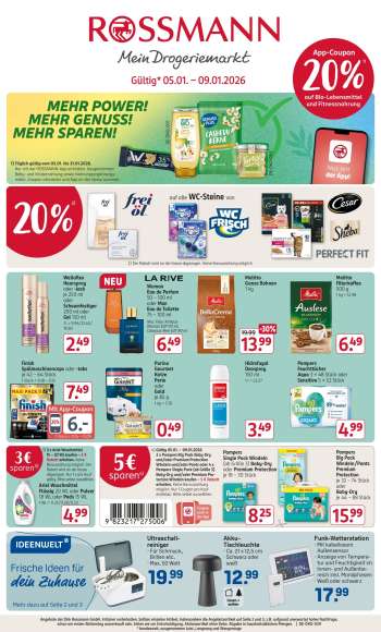 Prospekte Rossmann - 5.01.2026 - 9.01.2026.